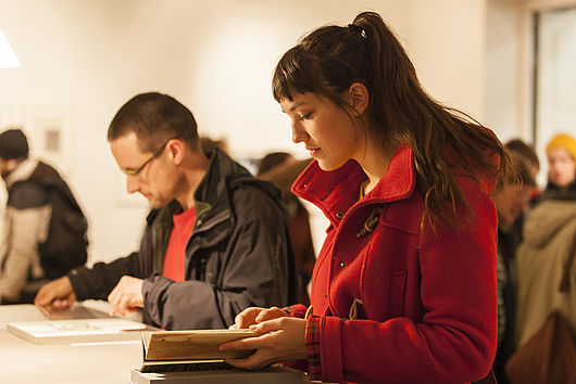 Blick in die Ausstellung. Foto: Matthias Ritzmann