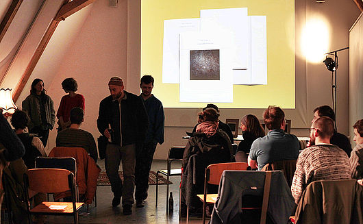 Beim Talk mit Anne Schwalbe im Südflügel. Foto: Jana Luck