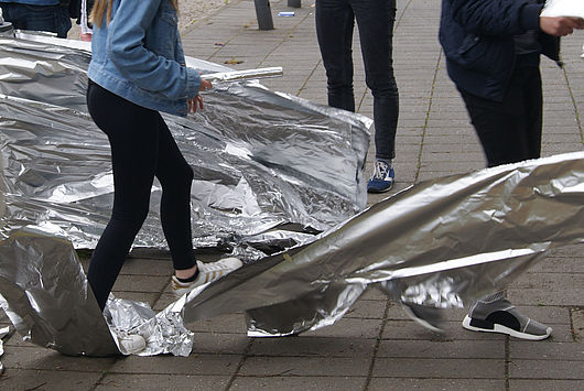 Bis hierhin und (nicht) weiter / Grenzen verschieben / Foto: Wilma Bräutigam