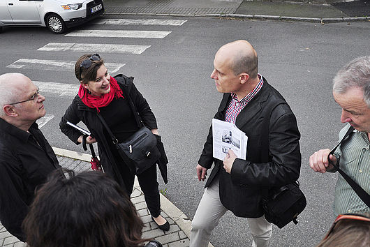 Führung mit Jacub Patucek, Foto Hendik