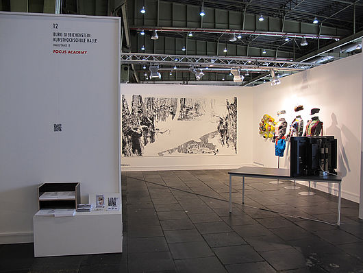 Burg Giebichenstein, Kunsthochschule Halle auf der Preview Berlin 2012, Foto: Paolo Bianchi.