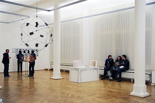 Auswahlausstellung des Cusanuswerks in der Galerie im Volkspark, Foto: Sophia Kesting