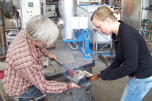 Jette Mühlmann und Peter Kuchinke